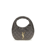 Saint Laurent Gray Lamb Ovis Aries Aries Shoulder Bag