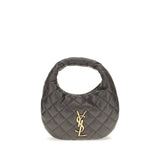 Saint Laurent Gray Lamb Ovis Aries Aries Shoulder Bag