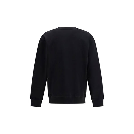 Balmain Black Cotton Sweatshirt