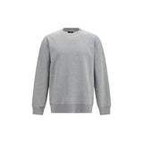Balmain Gray Cotton Sweatshirt