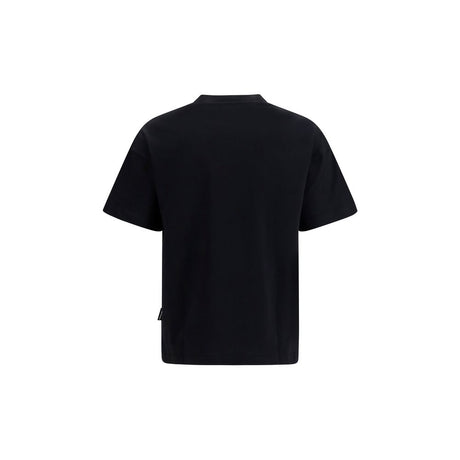 Palm Angels Black Cotton T-Shirt