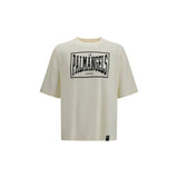Palm Angels Beige Cotton T-Shirt
