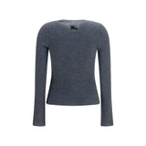 Burberry Gray Cashmere Cardigan