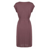 Malo Purple Silk Women Dress