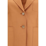 Chloé Orange Wool Oves Aries Blazer