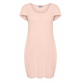 Malo Pink Cotton Women Dress