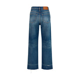 Chloé Blue Cotton Bootcut Jeans