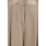 Tom Ford Beige Silk Casual Pants
