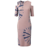 Malo Purple Cotton Women Dress