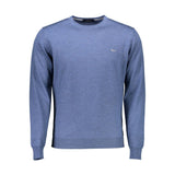 Harmont & Blaine Blue Wool Men Sweater
