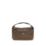 Prada Brown Recycled Polyamide Shoulder Bag