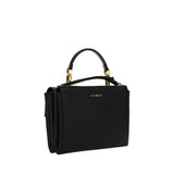 Coccinelle Black Calf Leather Bos Taurus Shoulder Bag
