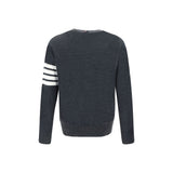 Thom Browne Gray Wool Oves Aries Sweatshirt