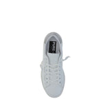 Golden Goose White Calf Leather Bos Taurus Platform Sneakers