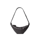 Lemaire Brown Lamb Leather Shoulder Bag
