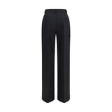 Rick Owens Black Wool Oves Aries Dress Pants