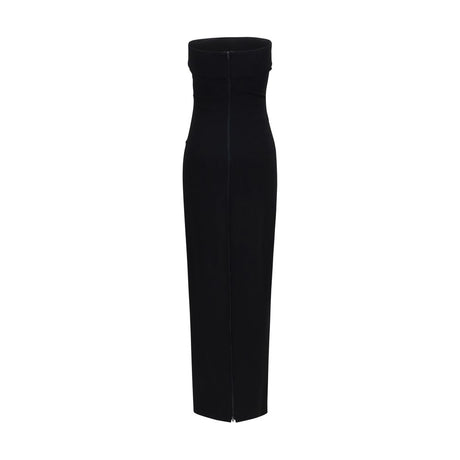 Balmain Black Viscose Cocktail Dress