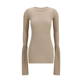 Rick Owens Beige Viscose Shirt