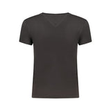 Tommy Hilfiger Black Cotton Womens T-Shirt