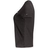 Tommy Hilfiger Black Cotton Womens T-Shirt