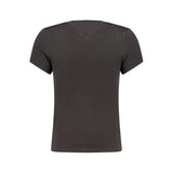 Tommy Hilfiger Black Cotton Women's T-Shirt