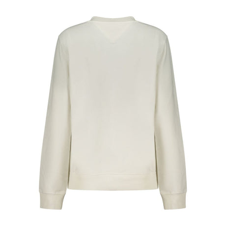 Tommy Hilfiger Bianco Cotton Women's Sweatshirt
