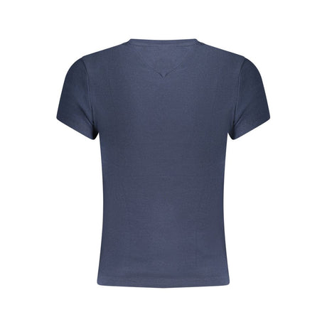 Tommy Hilfiger Blue Cotton Women's T-Shirt