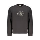 Calvin Klein Black Cotton Mens Sweatshirt