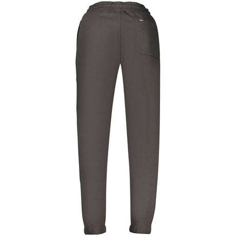 Tommy Hilfiger Black Cotton Mens Trousers