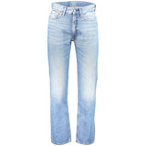Calvin Klein Azzurro Cotton Men's Jeans