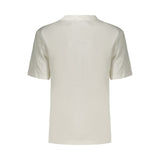 Calvin Klein White Cotton Women's T-Shirt