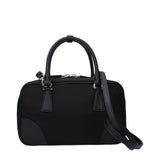 Prada Black Fabric Handbag