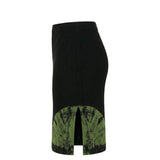 Malo Green Cotton Women Skirt