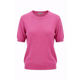 Malo Pink Cotton Women Sweater
