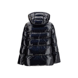 PINKO Black Polyamide Full-Length Jacket