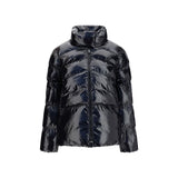 PINKO Black Polyamide Full-Length Jacket