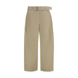 Magda Butrym Beige Cotton Casual Pants