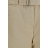 Magda Butrym Beige Cotton Casual Pants