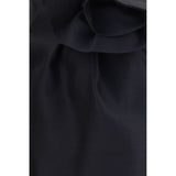 Magda Butrym Black Wool Oves Aries Mini Skirt