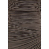 Magda Butrym Brown Copper Cocktail Dress