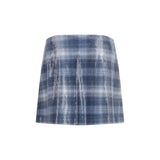 PINKO Blue Polyester Mini Skirt