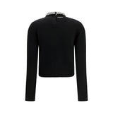 PINKO Black Wool Oves Aries Sweatshirt