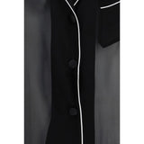 Dolce & Gabbana Black Silk Shirt