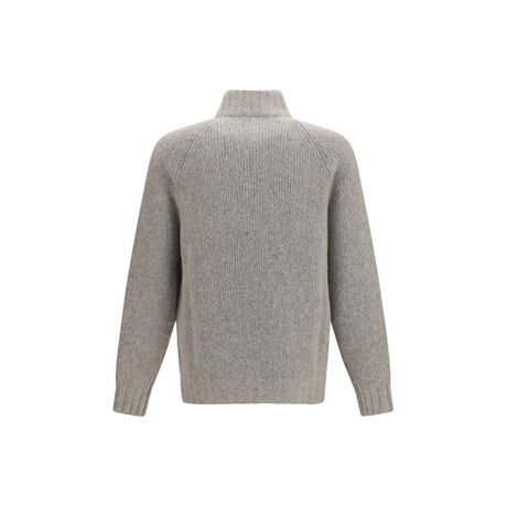 Brunello Cucinelli Gray Cashmere Cardigan
