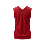 Malo Red Linen Women Tank