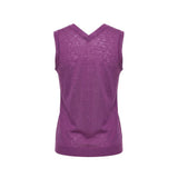 Malo Purple Linen Women Tank