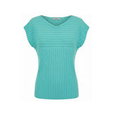Malo Light Blue Cotton Women Sweater