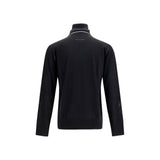 MM6 Black Wool Oves Aries Turtleneck