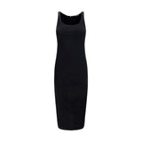 Jacquemus Black Viscose Cocktail Dress