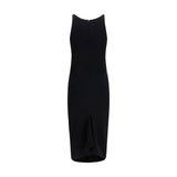Jacquemus Black Viscose Cocktail Dress